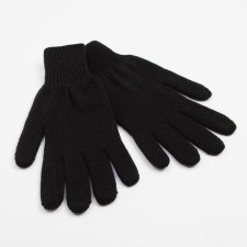 Gloves, black color, size 20