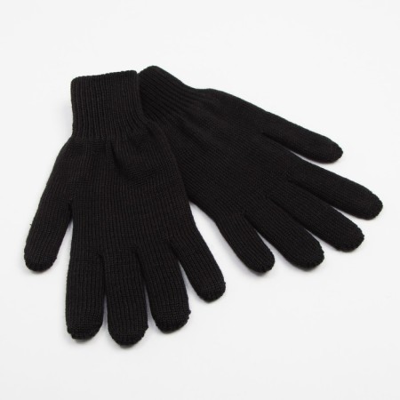 Gloves, black color, size 20