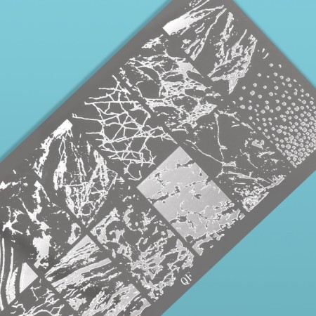 Stamping disk Metal "Texture", 12 × 6 cm-3