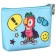 Purse purse, leatherette, on lightning, 11.5 x 2.5 x 8 cm, parrot Kesha