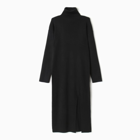 Women's dress, black color, size 48-50 (One size)-4