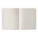 Notebook of 48 sheets in the “minimalism” cage, covered cardboard, block No. 2, whiteness 75% (gray sheets), mix