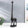 Chugun souvenir "Giraffe" 47x10x14 cm