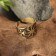 Kolovrat's amulet ring, brass