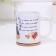 Sublimation mug "beloved daughter" of the doll, with application