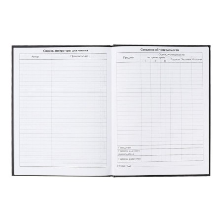 Universal diary for grades 1-11, "butterflies. Golden foil", solid cover 7BC, matte lamination, foil embossing, 40 sheets-8