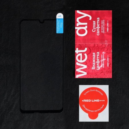Protective glass Red Line for Huawei Honor 10 Lite, Full Screen, Complete glue, black-1
