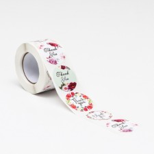Stickers in the roll 