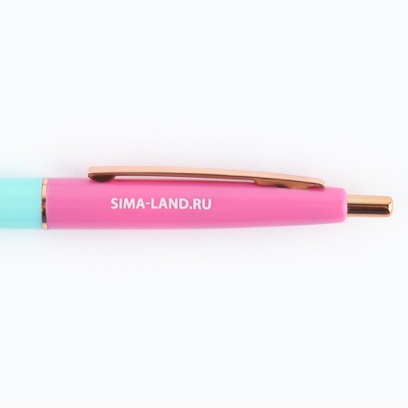 Handle joke Ball blue paste automatic 0.7 mm "sclerotal" plastic-3