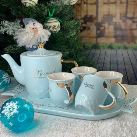Tea set of Lenardi, 6 items