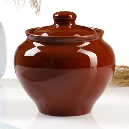 Russian baking pot 0.7l / 14x14cm, standard