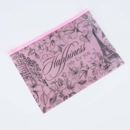 Bag Women's Beach "Happiness" + Bikini Bag-8