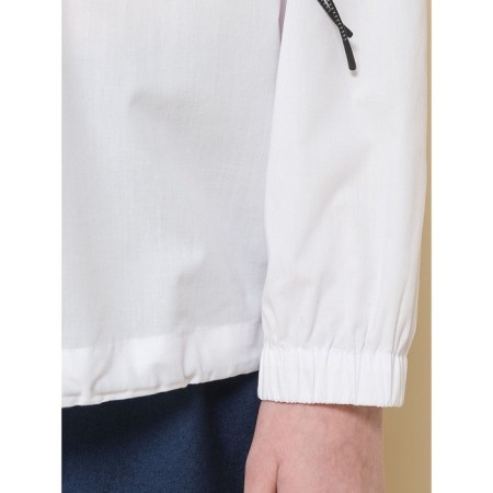 Blouse for girls, height 122 cm, white color-6