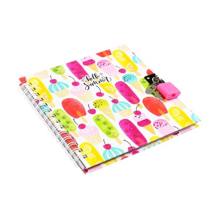 Gift notebook, 45 sheets, line, on the castle, on the crest, Eskimo (13x13.5cm)-1