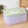 Egg storage container, 31.5 × 22 × 17.5 cm, 1 tier 24 cells, color mix