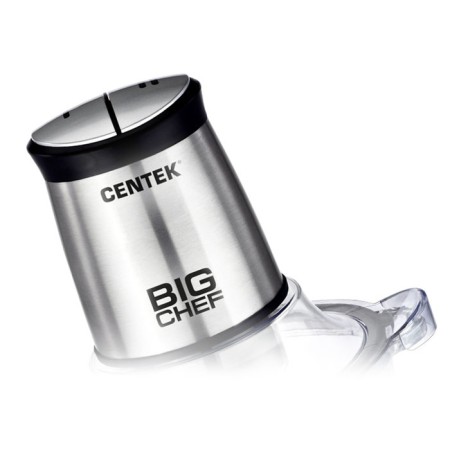 Grinder Centek CT-1394, glass, 600 watts, 1.5 l, silver-1