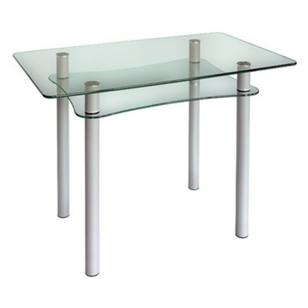 Dining table "Jan 1" Transparent, 990 × 600 × 740 mm