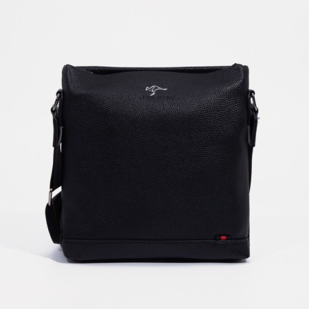 Male bag, black color-1