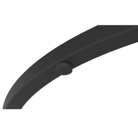 Journal table "Austin UV", 450 × 450 × 705 mm, color Nero-7