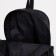 A backpack with a zipper, "saxi", outer pocket, black color