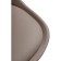 Computer chair Kolin Metal/Ecokuzha/Plastic, Chrome/Beige 49x56x78 cm