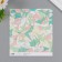 Scrapbooking paper "Browned linenia" density 180 grams set 10 pcs 15.5x17 cm