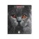 Notebook A5 96 sheets in a cage, Erichkrause "Cats", covered Cardboard, matte lamination, selective UV-LK, OFSET 100% White, MIX (1 species in Spike)