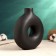 Kashpo - Vase "Lind" Black, 21x17x7cm