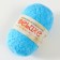 Knitting yarn "Deluxe" 100% polypropylene 140m/50g set 2 pcs - blue