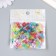 Beads for creativity plastic "Flower. Multi-colored mother of pearl" NR 20 g 0.7x0.7x0.4 cm