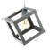 Lamp Bayerlux suspension "Square" 1x40W E27 gray 16x16x18-116 cm