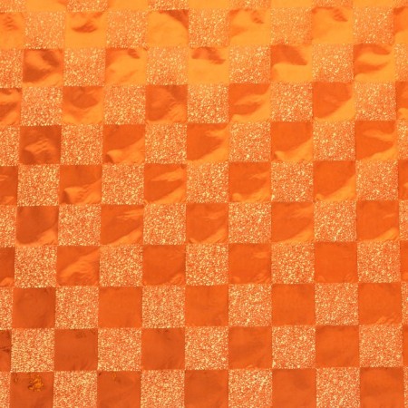 Metallized "cell", terracotta, 0.7 x 2 m 2 m-2