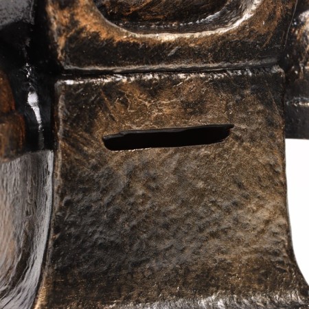 Piggy bank "Phone" 20x19cm, bronze-4