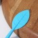 Sieve for tea "leaf", stainless steel 304, blue color
