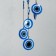 Wind music plastic from the evil eye "Nazar" 48 cm