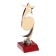 Star Cup, award figure, plastic stand red, 18 x 6 x 6 cm.