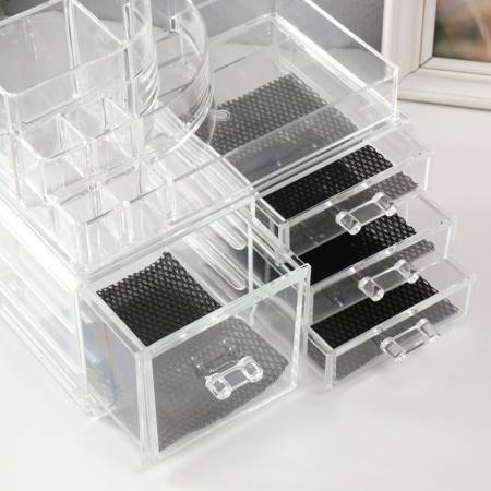 ORGANIZER CHANTER PLAC 4 boxes transparent 19x14x24 cm-1