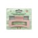 Solomeya hair crab, made of natural wheat, rectangular, pink color