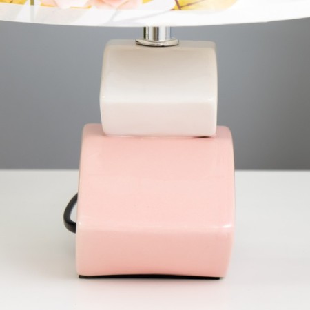 Bouquet table lamp E14 15W pink-white 20x20x32 cm Risalux-6