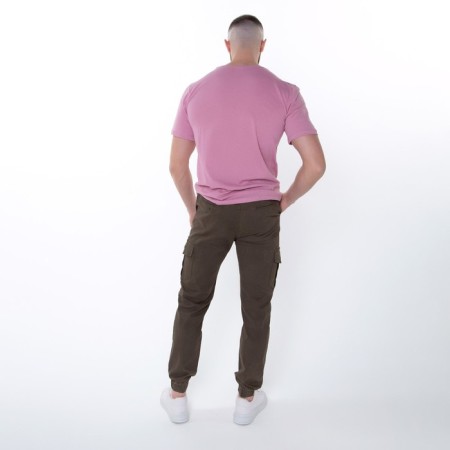 Joggers male, Khaki color, size 33 (52)-6