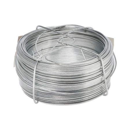 Steel wire, construction battalion, 1.3mm white zinc 50 m-1