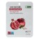 A fabric mask with Like Nature Vegan Mask Pack # Pomegranate grenade extract
