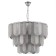Suspended EVOLUCE lamp. Sle1125-103-12. Erzo. 12x40 watts, E14, 63x63x43 cm, chromium color