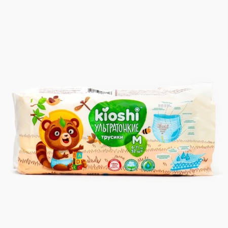 Kioshi diapers, ultra-thin, m 6-11 kg, 52 pcs-2