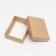Folding box, craft, 16.5 x 12.5 x 5.2 cm