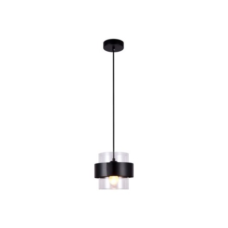 Suspended lamp with a replaceable lamp Ambrella Light, Traditional, TR3646, E27, Black Color-2
