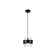 Suspended lamp with a replaceable lamp Ambrella Light, Traditional, TR3646, E27, Black Color