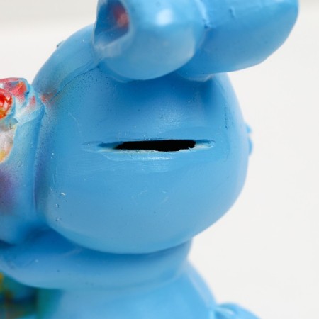 Piggy bank "Roose bouquet" 9x11x17cm-3