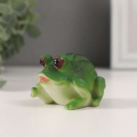 Souvenir Polystone "Frog with Big Eyes" MIX 5x4.5x4 cm-4