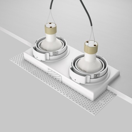 The built-in lamp Technical DL003-02-W, 2x50W, 23x13x3.8 cm, GU10, white color-6